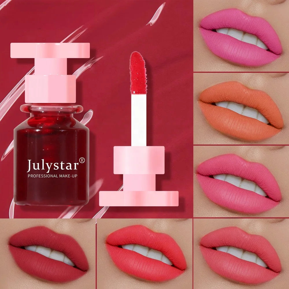 Best-Sellers 6-Color Vegan Moisturizing Lip Gloss Long Lasting Mineral Non-Stick Cup Matte Liquid Lipstick Low MOQ Wholesale