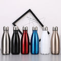 350ml Custom Stainless Steel Insulated Tumbler Cola Style Double Wall Water Bottle Leak Proof 12oz Vacuum Flask