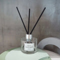 Home Fragrance Black Thick Fiber Aroma Diffuser Reed Fiber Stick With Glass Bottle