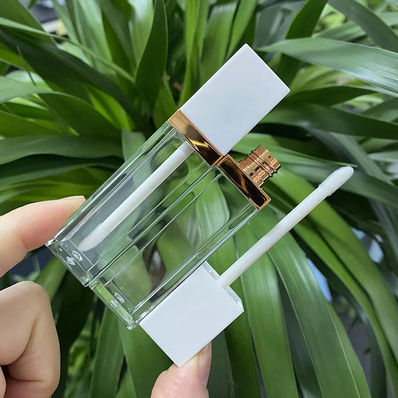 New Arrival DIY Glitter Lip Gloss Container Packaging Wholesale Empty Lip Gloss Tube with Brush