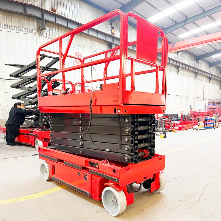 Construction Machinery 4 6 8 10 12 14 16 m Portable Lift Mobile Scissors Platform for Sale