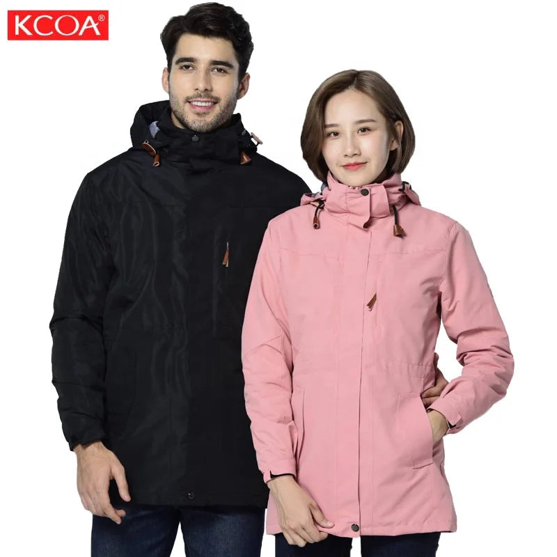 Ready to Ship OEM Wind Proof Winter Camping Windbreaker Ski Jacket