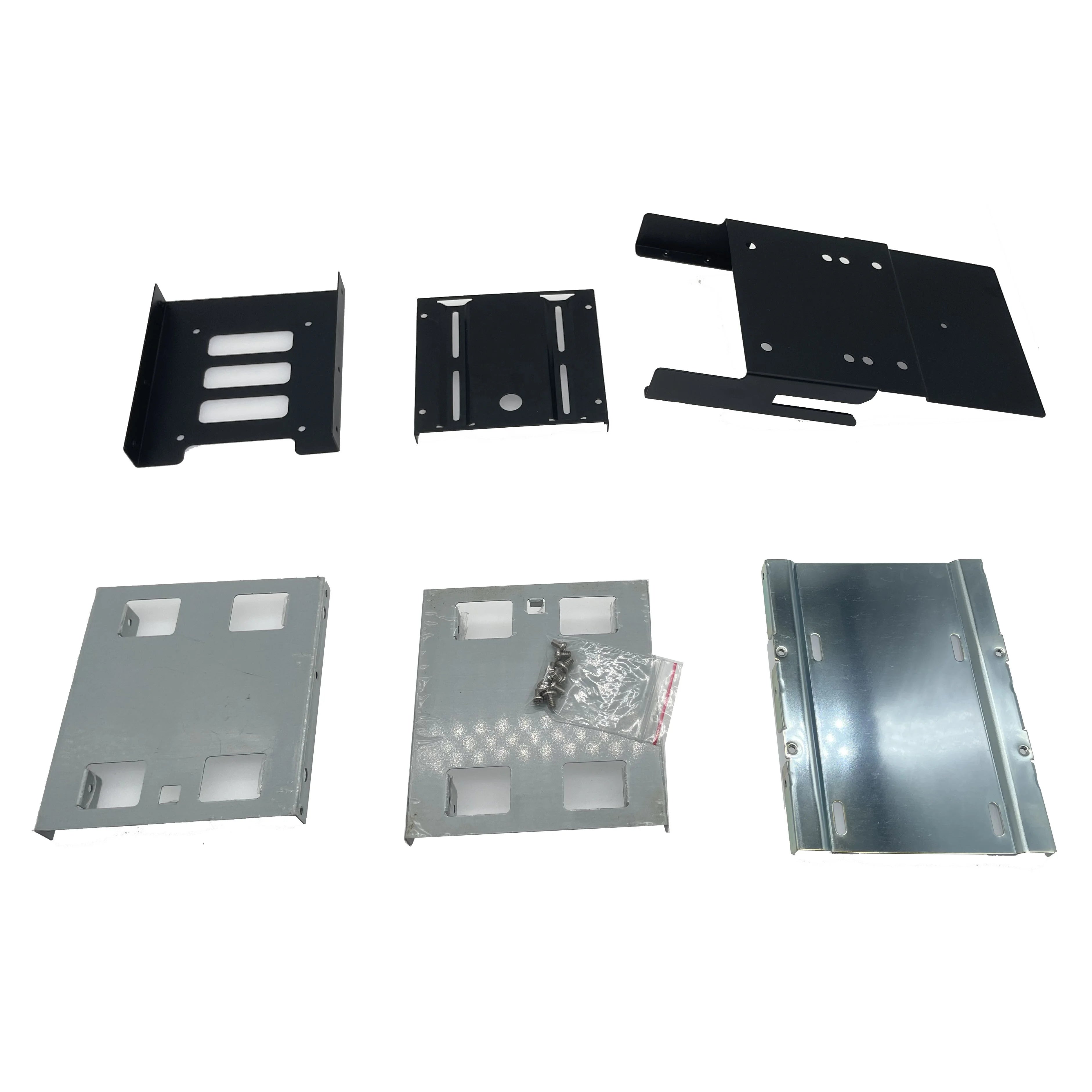 Sheet Metal Stamped SSD HDD 2.5 to 3.5 Inch Converter Metal Mounting Kit Hard Drive Holder Adapter Bracket Stamped Holder