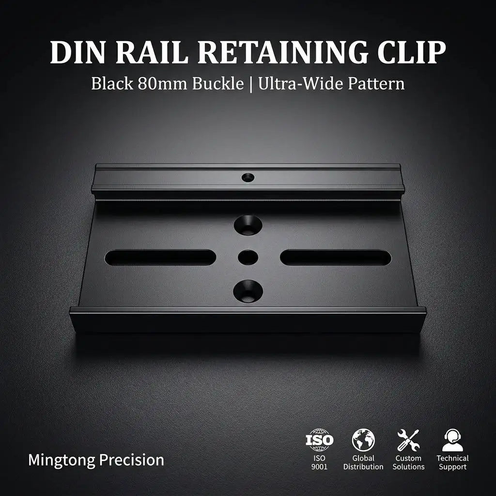 DIN35mm Guide Rail Buckle fixing Installation Guide Mounting Clip35mm Din Rail Clip