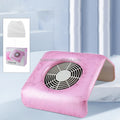 Nail Salon Equipment Strong Nail Vacuum Cleaner 27W Suction Manicure Professional Table Electric Nail Dust Collector