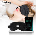 Customized Luxury Travel Silk Eye Mask New Design for Sleep Use Colorful Sleep Stain Eye Mask Eye Health Supplies