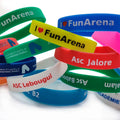 Promotional Gifts Glowing in Dark Custom Rubber Wristband for Events & Festival