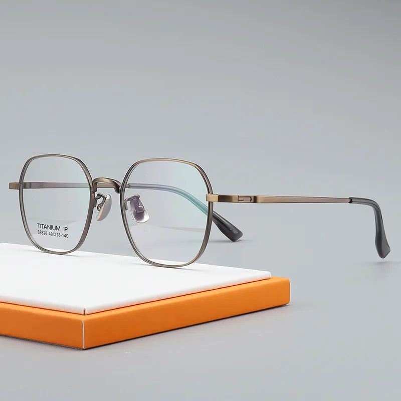 Wholesale Titanium Alloy Eyewear Fashion Optical Glasses Frame Spectacle Eyeglasses Frames for Myopia