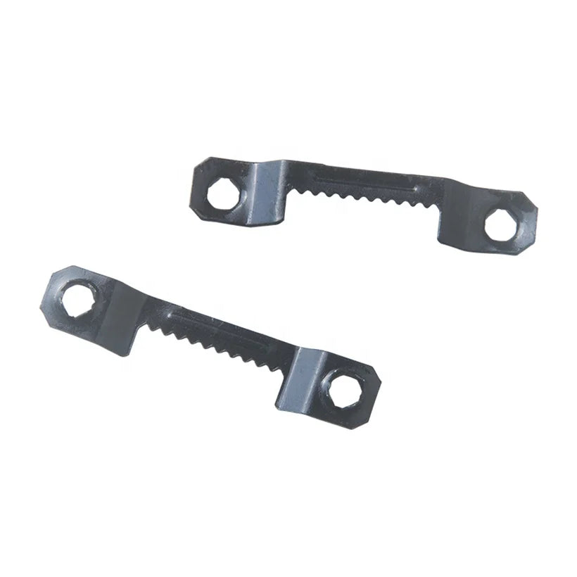 9*43mm Longer Iron Sawtooth Hanger Sturdy Wall Mount Picture Hanging Hook Light Art Frames Easy Installation Black Zinc Bags