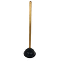Cheap Toilet Plunger with Wooden Handle and Rubber Sink Plunger