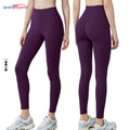 Women's Anti-Bacterial Yoga Pants Leggings Summer High Waisted Booty Lifting 7/8 Workout Gym Leggings for Pilates