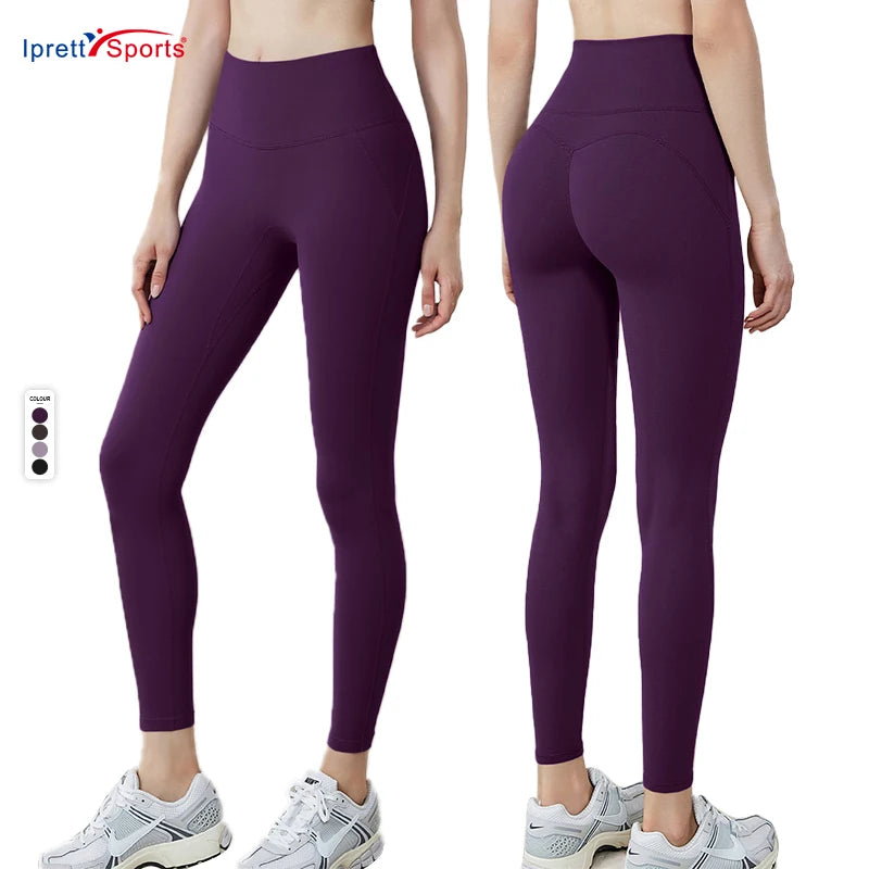 Women's Anti-Bacterial Yoga Pants Leggings Summer High Waisted Booty Lifting 7/8 Workout Gym Leggings for Pilates