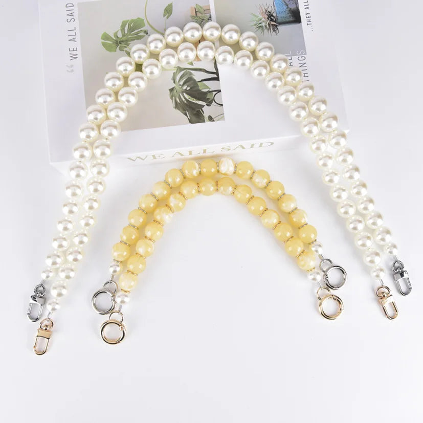 For Deepeel AL313 Pearl Handle Purse Strap Chain Special Bag Parts & Accessories for Handbags