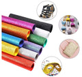 Breathable Waterproof Anti-static 100% Polyester PET Glitter Felt Sheets for DIY Crafts Bags Hats Jewelry & Home Decor