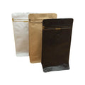Jmei Premium Custom Self Sealing Side Gusset Pouch With Zipper for Flat Bottom Coffee Snack Food Resealable Coffee Bags
