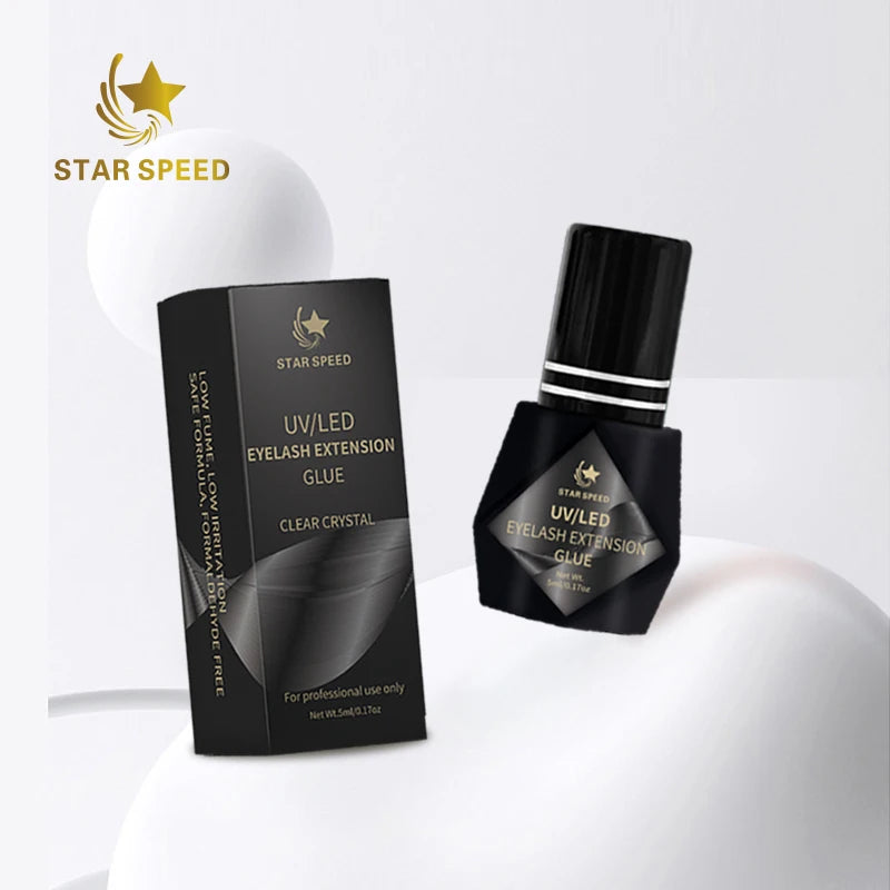 Star Speed  Microwave UV LED Lash Extension Fast Dry Hypoallergenic Strong  Long Lasting  UV Led Eyelash Extension  Uv Lash Glue