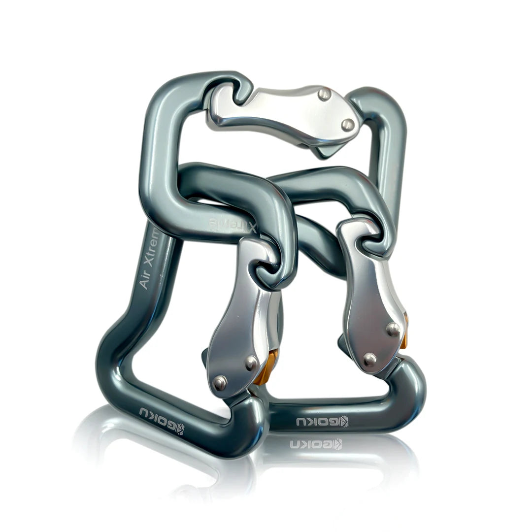 18kn Aluminum Paragliding Carabiner for Heavy Industry Use