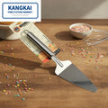 Hot Sales Pizza Accessories Pizza Tools Stainless Steel Wooden Handle Pizza Cutter Wheel Multi Function Shovel