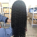 Transparent Hd Lace Frontal Full Lace Human Hair Wigs Vendor 100% India Virgin Hair Water Wave Full Lace Wigs for Black Women