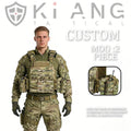 Factory Sale Durable Safety Armor Vest Triple Pocket Outdoor Camping Multi-functional Assault Tactical Plate Carrier Vest MegaBDM