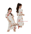 Ecoparty  Chinese Style Cheongsam Dress Women Vintage Traditional Robe Orientale Vestido Chino Fashion Girl Modified Qipao