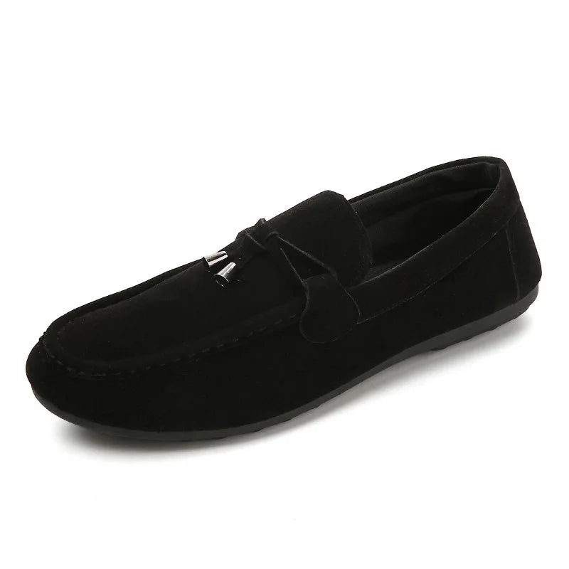 2026 New Men Casual Slip on Driving Style Loafer Driver Shoes