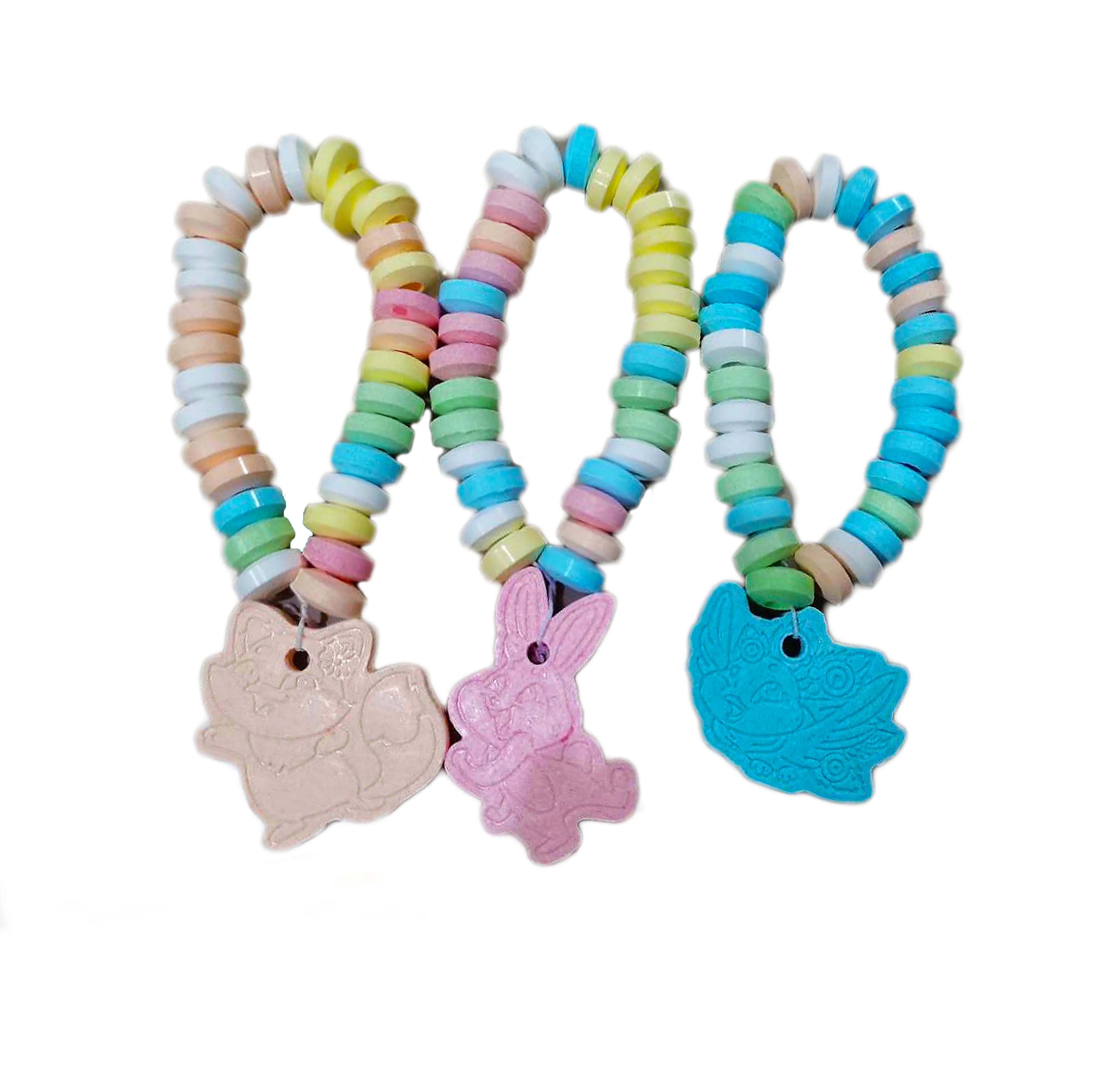 12g HACCP Certified Lemon-Themed Bracelet Candy Fruity Glucose Gummy Sweets with Acidic Fillings for Decorative Touch