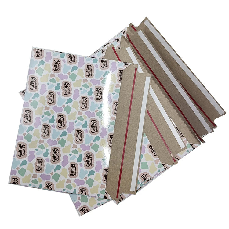 Customized Printed Logo Paper Envelope Packaging Cardboard Shipping Postage Envelopes Self Seal Gift Mailer Envelope Bags