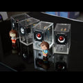 Acrylic Translucent Enclosure for Speaker Subwoofer Box Round Driver Sealed Woofer Cabinet Clear Display Racks