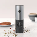 Electric Salt and Pepper Grinder Battery Operated Automatic One Handed  Adjustable Coarseness