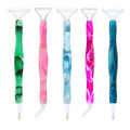 Purple Pink Blue Color Handmade 6 Heads Diamond Painting Point Drill Pen Accessories Resin Diamonds Painting Pens