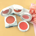 High Pigment Vegan Face Cheek Color Long Lasting Makeup Blusher Private Label Single Blush Palette Fine Powder Blush