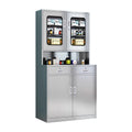 Middle 2 Drawers Modern Stainless Steel Medicine Storage Cabinet for Hospitals Schools Factories Workshops Laboratories