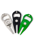 Promotion of Metal Golf Divot Tool and Ball Marker Bottle Opener Durable Zinc Alloy Outdoor Use Gift