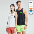 Sanken Men's Plus Size Tank Tops Custom Printed Breathable Polyester Workout Shirt V-Neck Sleeveless Racer Back Vest Wholesale