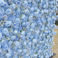 Artificial Flowers Blue Single Flower Head for Wedding Decoration Artificial Flowers