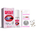 JAYSUING Teeth Gem Kit Tooth Whitening Acrylic Teeth Oral Decoration Teeth Jewelry Gem Kit