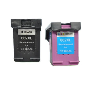 Remanufactured Ink Cartridge Tinta 662XL CZ105AL Black CZ106AL Color for HP Deskjet Ink Advantage 1015 1515 2545 2645 3545