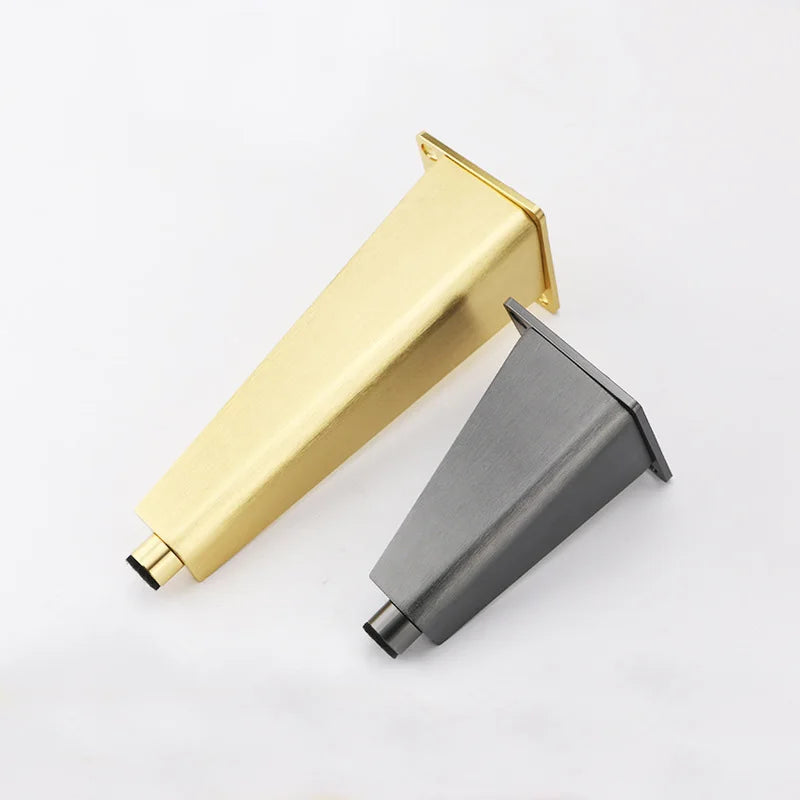 New Design Cabinet Leg Gold Brushed Color Aluminum Furniture Sofa Legs Decorative Legs for Cabinets SL-200