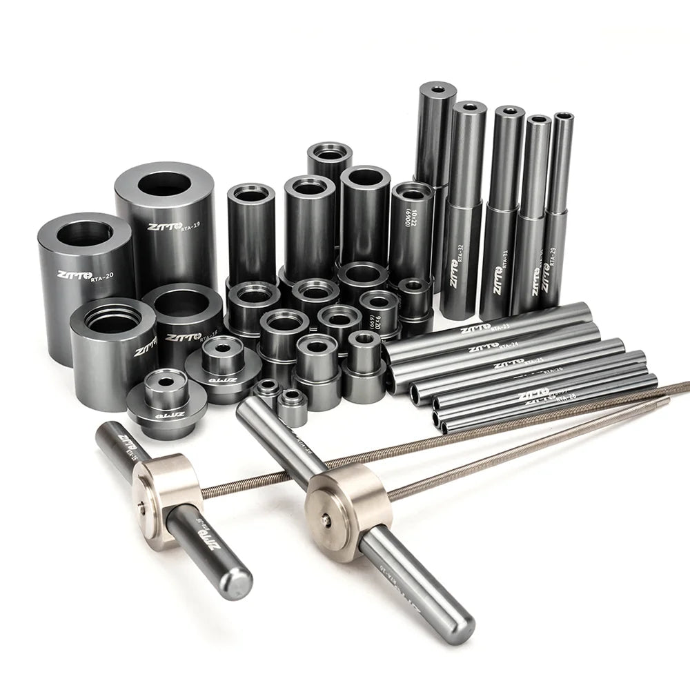 Bicycle Bottom Bracket Hub Axis Bearing Installation Kit Aluminum CNC MTB Bike Bearing Press Set Cycling Repair Tool