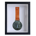 7-Inch A4 Marathon Medallion Wooden Photo Frame Modern Display Stand 3cm Shadow Box for Medal Display