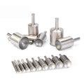 3-50mm 400 Grit Nest Bead Grinding Head Jade Agate Fine Sand Suction Eye Socket Polishing Grinding Tool Round Bead Diamond Tools
