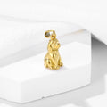 Unisex Animal Pendant Charm 18K Gold Plated Cute Style Jewelry Wedding Party Best Gift Women Men Stainless Steel Dogs Pendant
