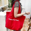 Personalized Pattern Canvas Fabric Tote Bag Custom logo for Business Printing Shopping Bag