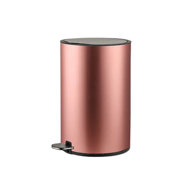 8L 12L Kitchen Bathroom Waste Recycling Steel Garbage Bin Metal Waste Bin