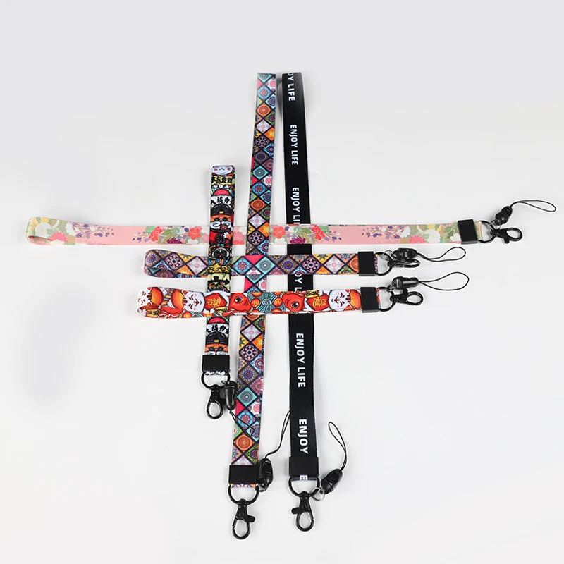 Wholesale No Moq Custom Sublimation Neck Strap Keychain Lanyards Polyester Lanyard with Custom Logo MegaBDM