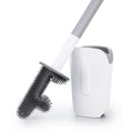 Silicone Toilet Brush Bathroom Cleaning Brush Kit  Wall Mounted Without Drilling Cleaning Toilet Brush