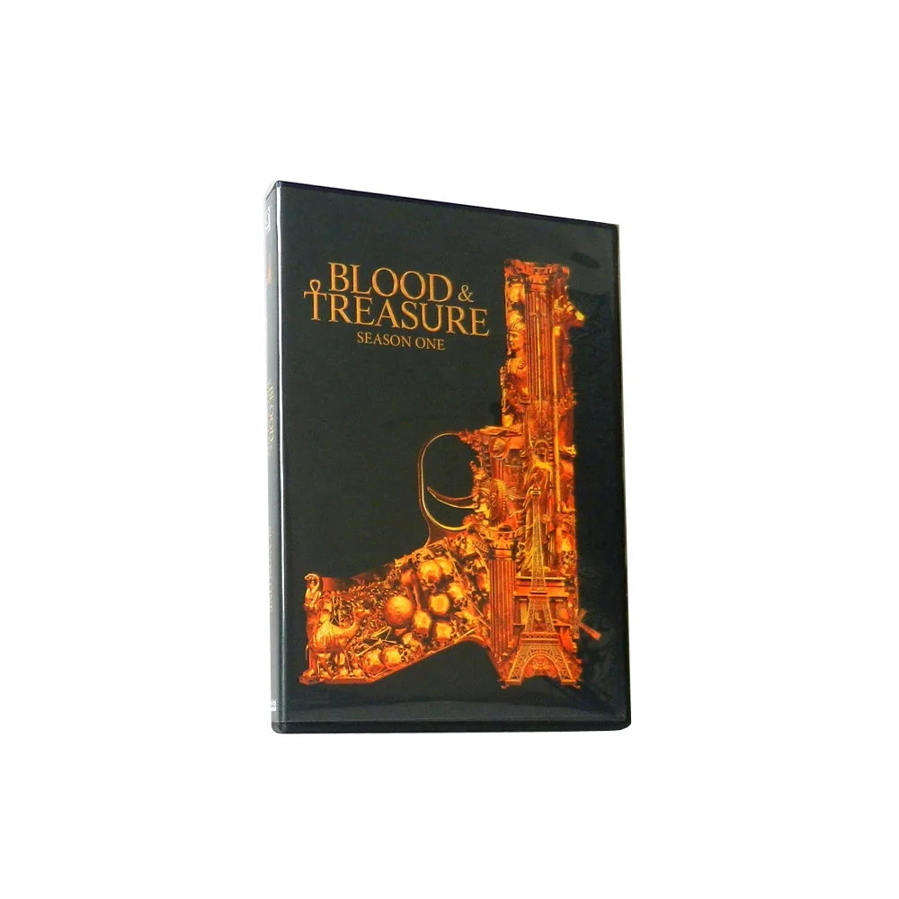 Blood & Treasure Season 1 3disc Buy NEW China Free Shipping Factory DVD BOXED SETS MOVIES Film Disk Duplication Printing TV SHOW