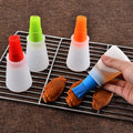 BPA Free Pastry Basting Brushes Oil Dispenser Bottle Silicone Oil Bottle Brush for Kitchen Baking BBQ Grill Pastry Brush