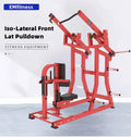 Plate Loaded Iso-Lateral Front Lat Pulldown Fitness Equipment